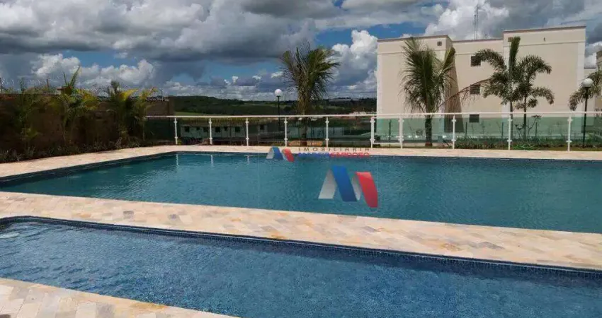 Apartamento com 2 dormitórios à venda, 47 m² por R$ 170.000,00 - Rios di Itália - São José do Rio Preto/SP