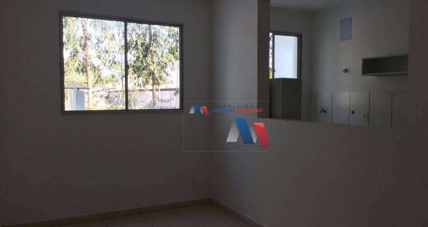 Apartamento com 2 dormitórios à venda, 49 m² por R$ 180.000,00 - Rios di Itália - São José do Rio Preto/SP