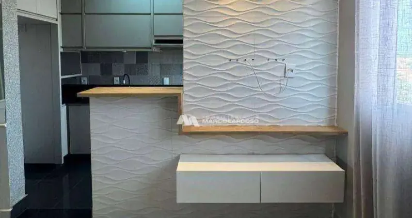 Apartamento com 2 dormitórios, 46 m² - venda por r$ 250.000,00 ou aluguel por r$ 1.790,00/mês - rios di itália - são josé do rio preto/sp