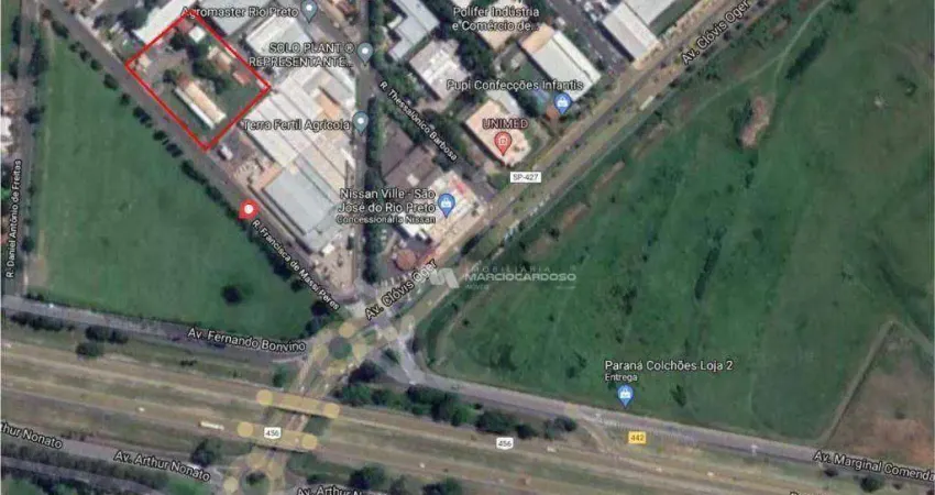 Área à venda, 5500 m² por R$ 6.000.000,00 - Distrito Industrial - São José do Rio Preto/SP