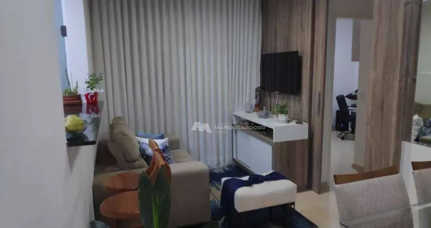 Apartamento com 2 dormitórios à venda, 45 m² por R$ 260.000,00 - Rios di Itália - São José do Rio Preto/SP
