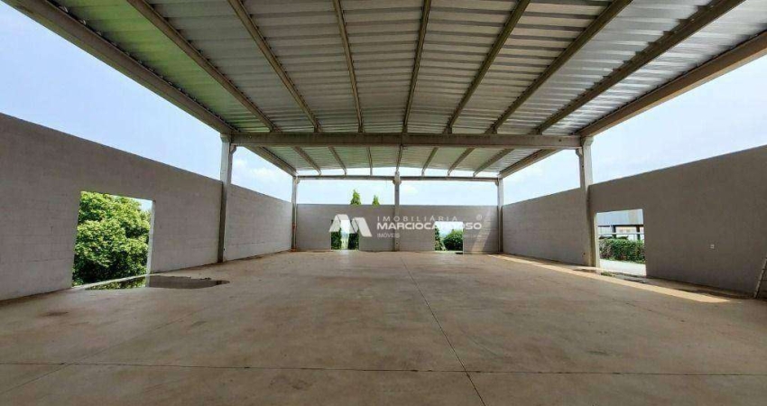 Barracão, 1700 m² - venda por R$ 7.800.000,00 ou aluguel por R$ 48.000,00/mês - Distrito Industrial Doutor Carlos Arnaldo e Silva - São José do Rio Preto/SP