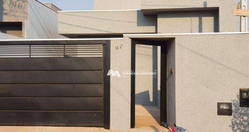 Casa com 2 dormitórios à venda, 61 m² por R$ 290.000,00 - Mais Parque - Mirassol/SP