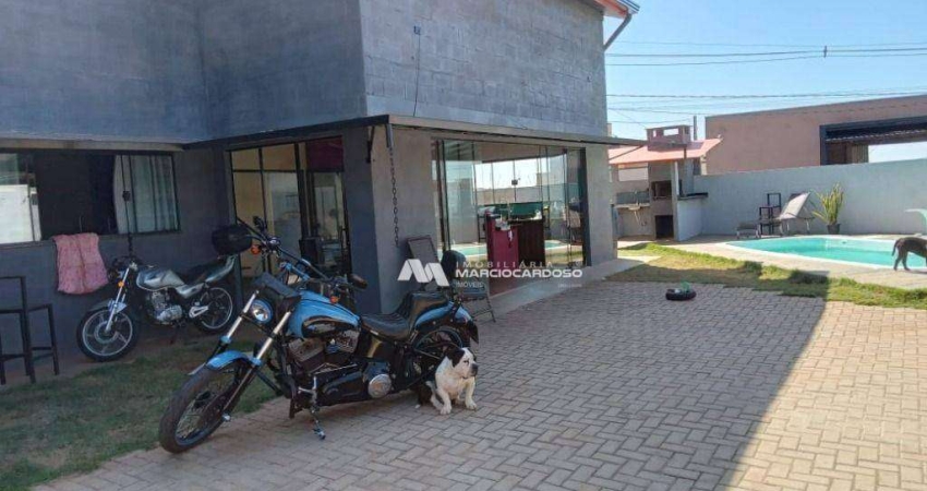 Sobrado com 3 dormitórios à venda, 220 m² por R$ 450.000,00 - Mais Parque - Mirassol/SP