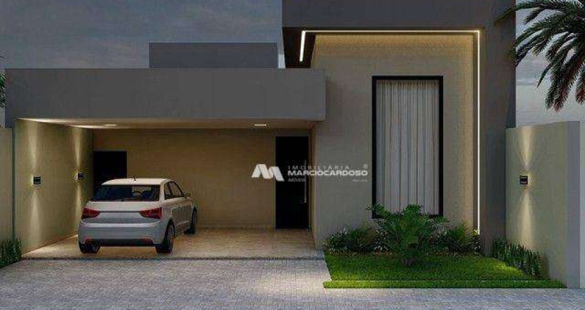 Casa com 3 dormitórios à venda, 120 m² por R$ 575.000,00 - Set Sul 2 - São José do Rio Preto/SP