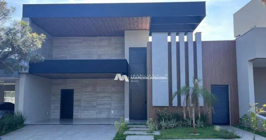 Casa com 3 dormitórios à venda, 185 m² por R$ 1.290.000,00 - Condomínio Figueira II - São José do Rio Preto/SP