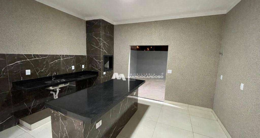 Casa com 3 dormitórios à venda, 110 m² por R$ 480.000,00 - Mais Parque  - São José do Rio Preto/SP
