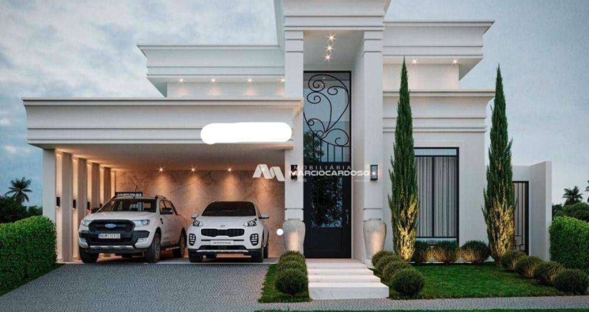 Casa com 3 dormitórios à venda, 220 m² por R$ 1.600.000,00 - Quinta do Lago Residence - São José do Rio Preto/SP