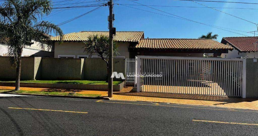 Casa com 4 dormitórios para alugar, 346 m² por R$ 12.360,00/mês - Jardim Francisco Fernandes - São José do Rio Preto/SP