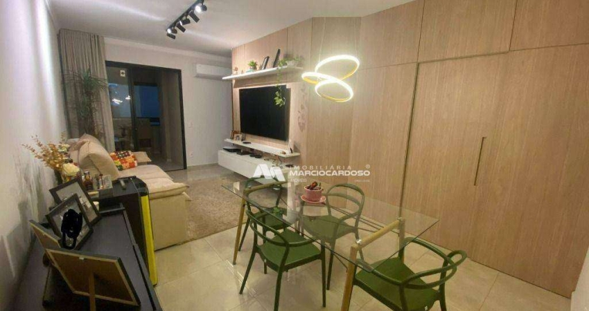 Apartamento com 2 dormitórios à venda, 74 m² por R$ 445.000,00 - Jardim Santa Catarina - São José do Rio Preto/SP