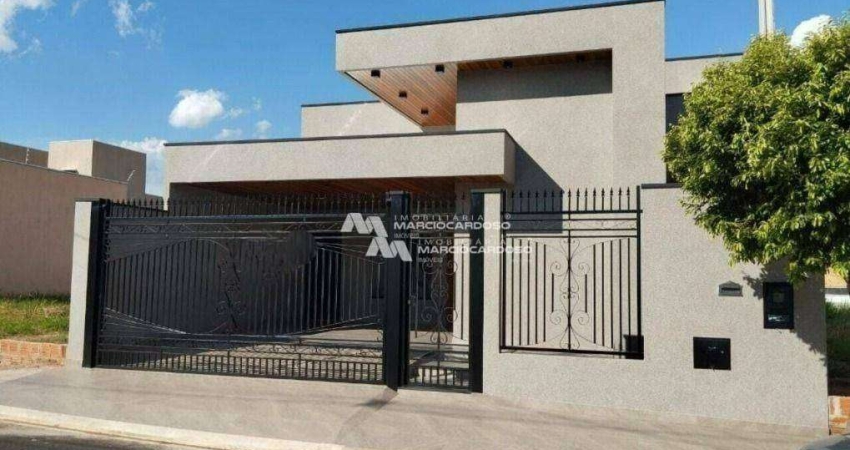 Casa com 3 dormitórios à venda, 125 m² por R$ 590.000,00 - Residencial Mais Parque - Mirassol/SP