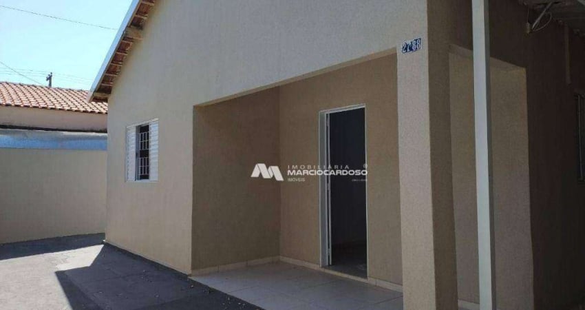 Casa com 2 dormitórios à venda, 85 m² por R$ 210.000,00 - Moreira - Mirassol/SP