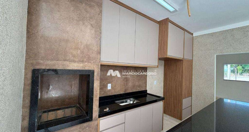 Casa com 3 dormitórios à venda, 124 m² por R$ 880.000,00 - NATURE - São José do Rio Preto/SP