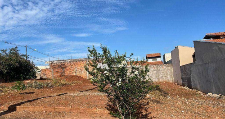 Terreno à venda, 200 m² por R$ 145.000,00 - Vila Cassini - São José do Rio Preto/SP