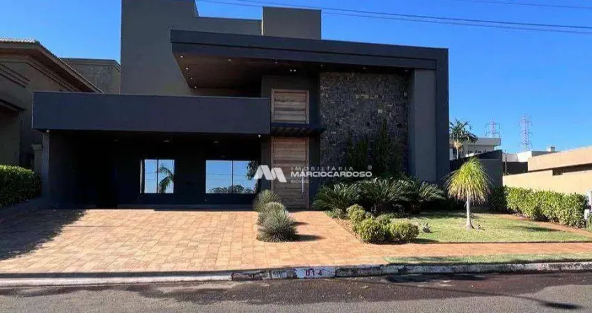 Casa com 4 dormitórios à venda, 415 m² por R$ 3.700.000 - Golden Park - Mirassol/SP