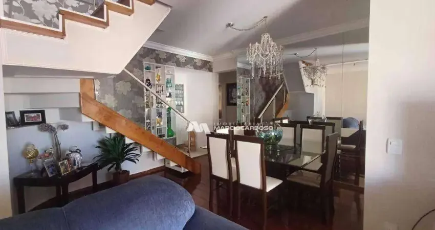 Apartamento duplex com 4 dormitórios à venda, 206 m² por r$ 760.000,00 - centro - são josé do rio preto/sp