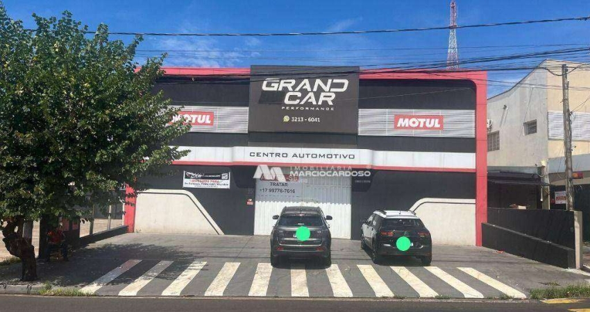 Barracão, 280 m² - venda por R$ 2.890.000,00 ou aluguel por R$ 12.500,00/mês - Jardim Yolanda - São José do Rio Preto/SP