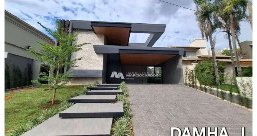 Casa com 3 dormitórios à venda, 400 m² por R$ 4.190.000,00 - Damha I - São José do Rio Preto/SP