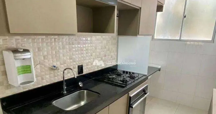 Apartamento com 2 dormitórios, 50 m² - venda por R$ 240.000,00 ou aluguel por R$ 1.800,00/mês - Jardim Yolanda - São José do Rio Preto/SP