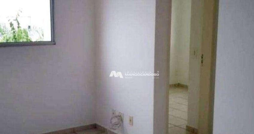 Apartamento com 2 dormitórios, 45 m² - venda por R$ 170.000,00 ou aluguel por R$ 1.203,81/mês - Caparroz - São José do Rio Preto/SP