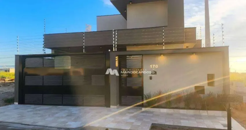 Casa com 3 dormitórios à venda, 126 m² por R$ 720.000,00 - Set Sul - São José do Rio Preto/SP