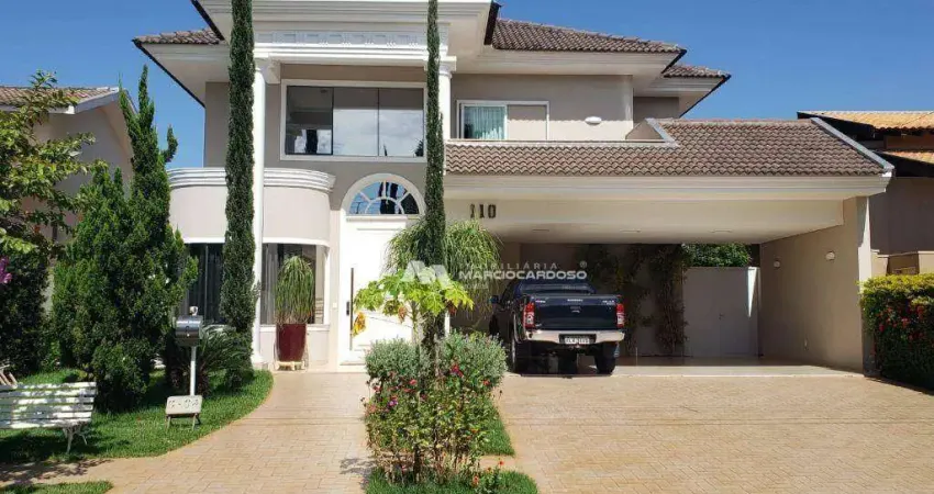 Sobrado com 4 dormitórios à venda, 410 m² por R$ 3.100.000,00 - Parque Residencial Damha II - São José do Rio Preto/SP