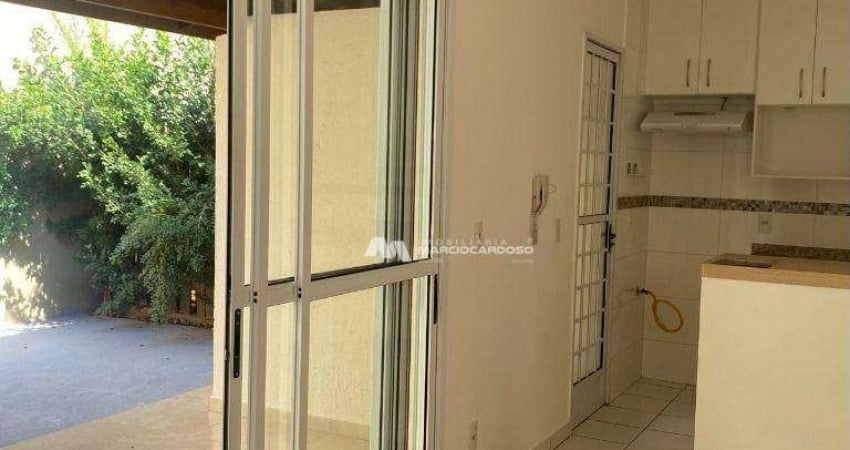 Casa com 3 dormitórios para alugar, 72 m² por R$ 3.074,87/mês - Giardino - São José do Rio Preto/SP