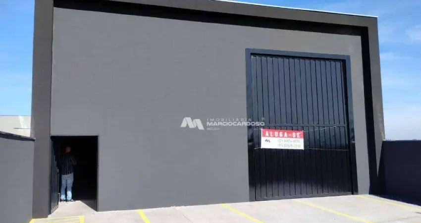 Barracão para alugar, 180 m² por R$ 4.100,00/mês - Setsul - São José do Rio Preto/SP