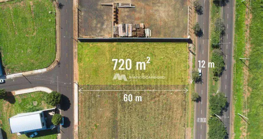 Terreno à venda, 720 m² por R$ 890.000,00 - Mais Parque  - São José do Rio Preto/SP