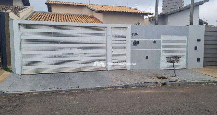 Casa com 3 dormitórios à venda, 170 m² por R$ 490.000,00 - Loteamento Jardim Laguna - Mirassol/SP