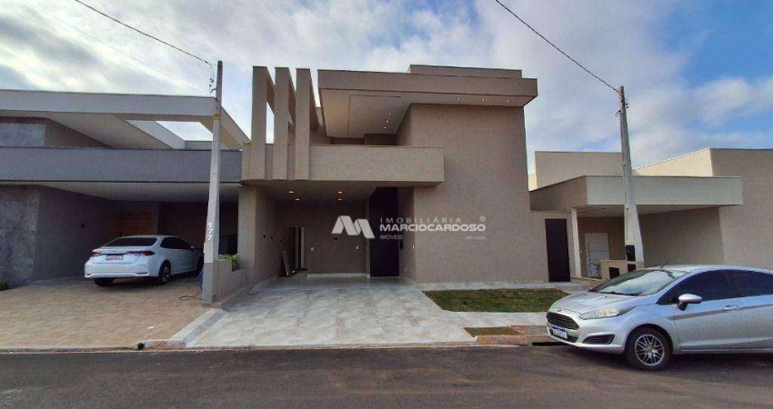 Casa com 3 dormitórios à venda, 150 m² por R$ 1.200.000 - Set Life II - Mirassol/SP