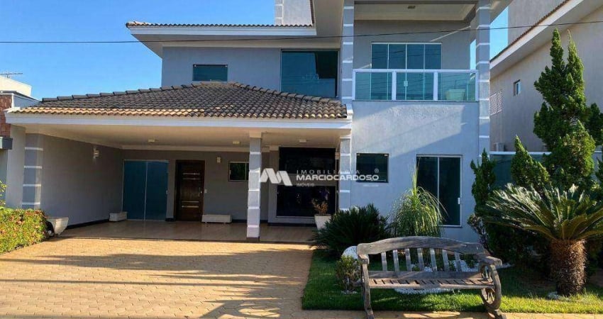 Sobrado com 4 dormitórios para alugar, 320 m² por R$ 8.240,00/mês - Damha III - São José do Rio Preto/SP