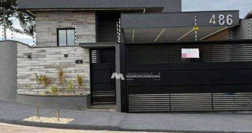 Casa com 3 dormitórios à venda, 137 m² por R$ 750.000,00 - Setsul - São José do Rio Preto/SP