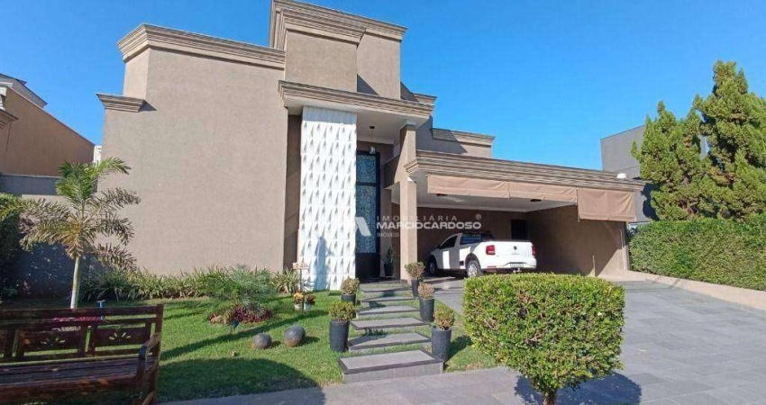 Casa com 3 dormitórios para alugar, 245 m² por R$ 8.500,00/mês - Residencial Gaivota I - São José do Rio Preto/SP