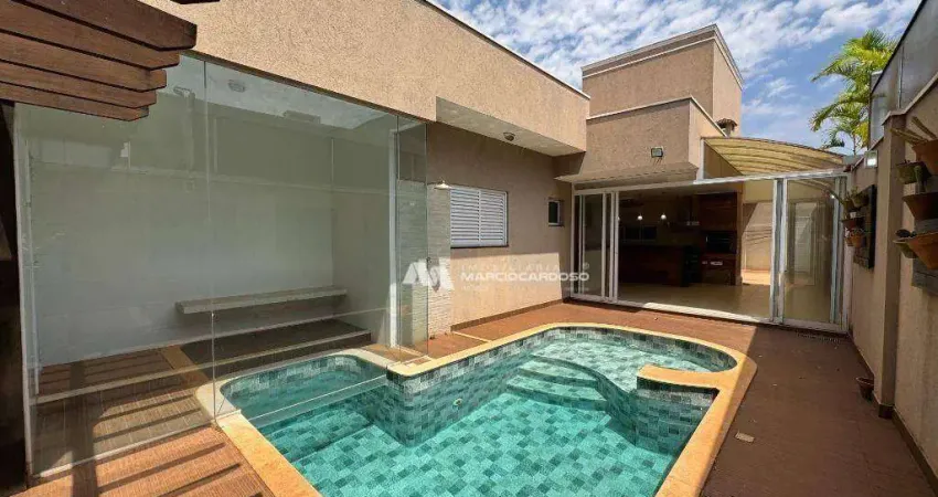 Casa com 3 dormitórios para alugar, 260 m² por r$ 10.090,00/mês - parque residencial damha vi - são josé do rio preto/sp