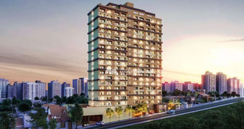 Apartamento com 1 dormitório à venda, 31 m² por r$ 380.000,00 - jardim maracanã - são josé do rio preto/sp