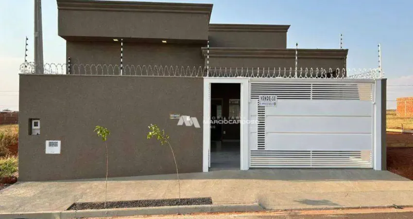Casa com 3 dormitórios à venda, 110 m² por r$ 550.000,00 - marialda mello  - são josé do rio preto/sp