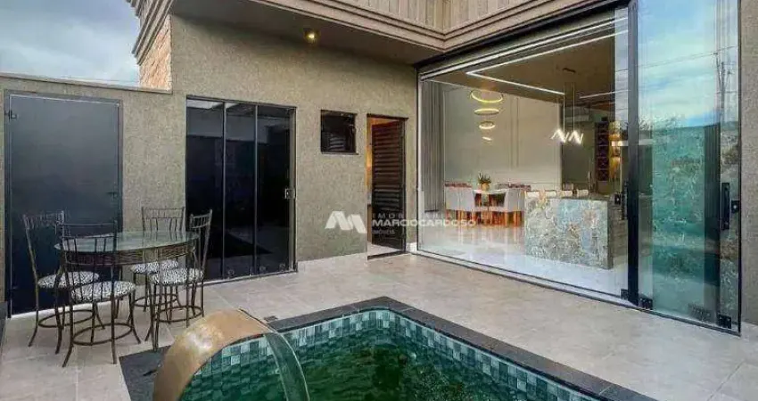 Casa com 3 dormitórios à venda, 170 m² por r$ 1.690.000 - village provence - são josé do rio preto/sp