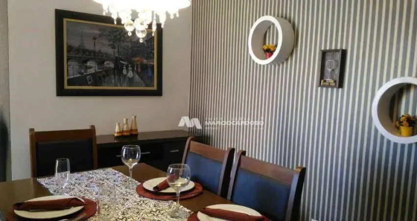 Apartamento com 2 dormitórios à venda, 120 m² por r$ 550.000,00 - jardim fuscaldo - são josé do rio preto/sp