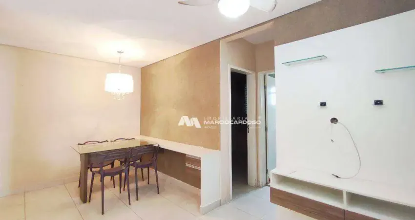 Apartamento com 2 dormitórios para alugar, 45 m² por r$ 1.885,00/mês - caparroz - são josé do rio preto/sp