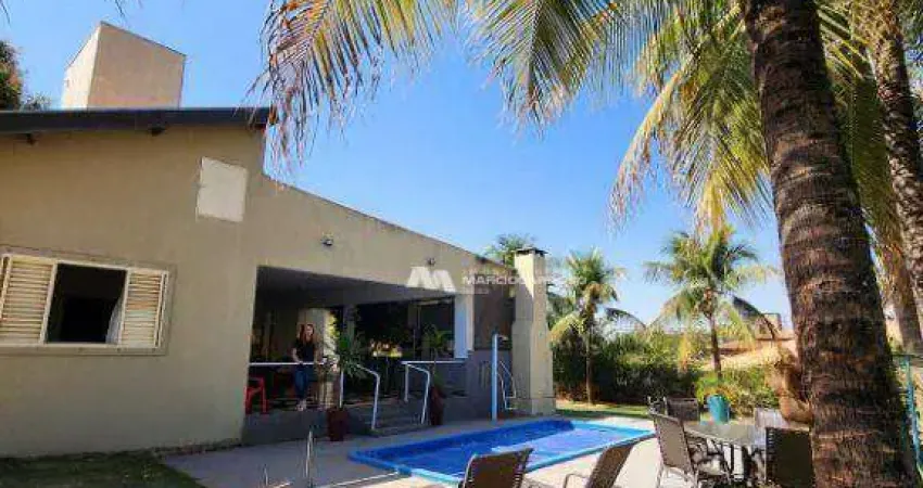 Rancho com 4 dormitórios à venda, 450 m² por r$ 1.250.000,00 - enseada azul - fronteira/mg