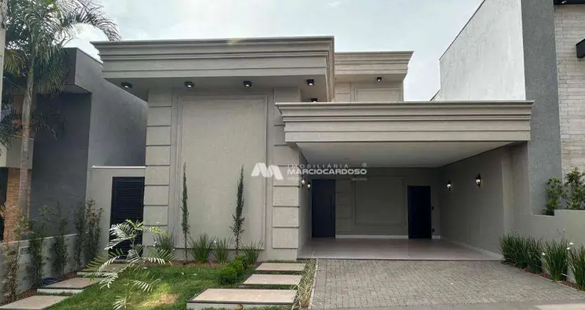 Casa com 3 dormitórios à venda, 172 m² por r$ 1.380.000,00 - residencial maria julia - são josé do rio preto/sp