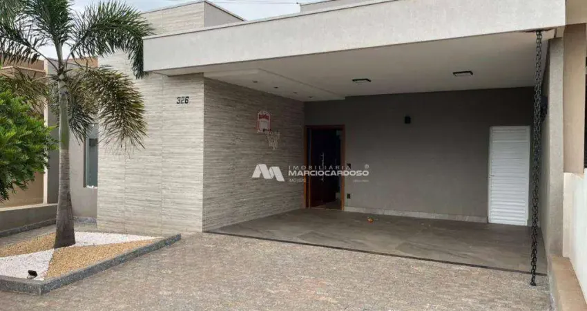 Casa com 3 dormitórios à venda, 130 m² por r$ 750.000,00 - ideal life ecolazer residence - são josé do rio preto/sp