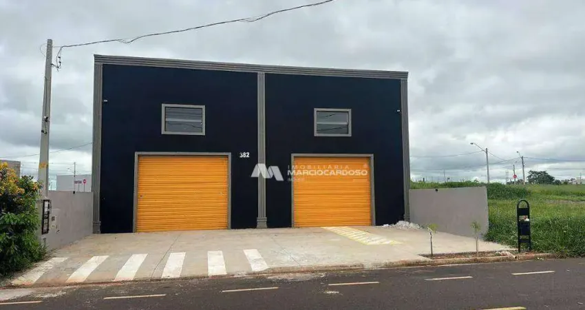 Salão para alugar, 190 m² por r$ 4.000,00/mês - mais parque  - são josé do rio preto/sp