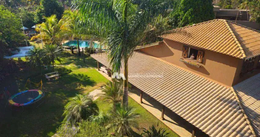 Chácara monte carlo com 4 dormitórios à venda, 60500000 m² por r$ 3.100.000 - zona rural - guapiaçu/sp