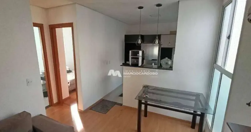 Apartamento com 2 dormitórios à venda, 43 m² por r$ 215.000,00 - cidade jardim - são josé do rio preto/sp