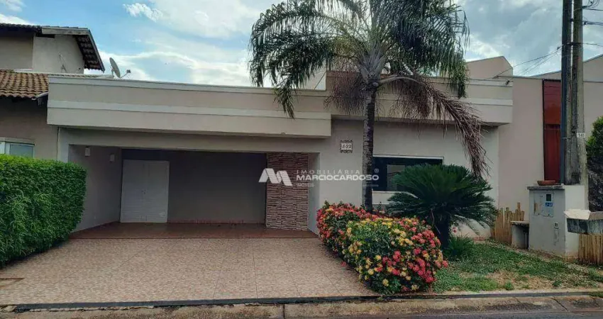 Casa com 3 dormitórios à venda, 180 m² por r$ 1.100.000,00 - condomínio village damha i - são josé do rio preto/sp