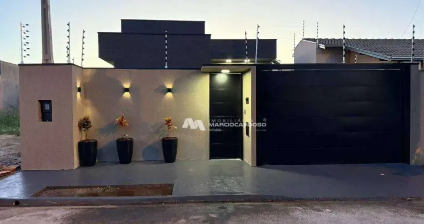 Casa com 2 dormitórios à venda, 63 m² por r$ 370.000 - parque vila nobre - são josé do rio preto/sp