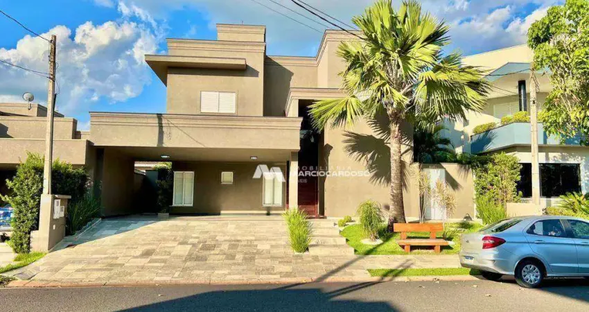 Sobrado com 4 dormitórios, 400 m² - venda por r$ 2.950.000,00 ou aluguel por r$ 17.000,00/mês - damha v - são josé do rio preto/sp