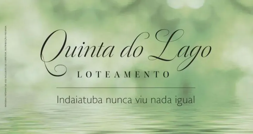 Terreno em condomínio fechado à venda no Itaici, Indaiatuba 